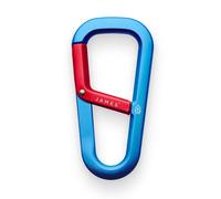 The James Brand | Hardin | Keyring Carabiner | Cerulean/Red One Size