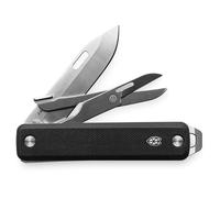 The James Brand | The Ellis | Scissors | Straight Blade | Black/Stainless One Size