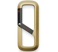 The James Brand | The Madison | Carabiner Keyring | Gold/Black One Size