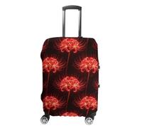 The Japanese Death Flower Luggage Case Cover Protective Suitcase Covers Anti Scratch Baggage Washable Fits 19-32 Inch L