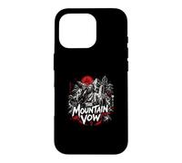 The Japanese Mountain Vow Ancient Monk Summit Legend Case for iPhone 16 Pro