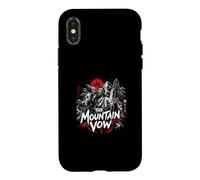 The Japanese Mountain Vow Ancient Monk Summit Legend Case for iPhone X/XS
