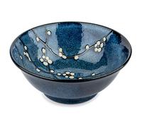 The Japanese Shop Blue Hana Cherry Blossom Japanese Ramen Bowl