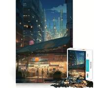 The Japanese Store 1000 Pieces Jigsaw Puzzles for Teenagers Cognitive Toy Gentle Leisure Pattern Assembly Fine Art Piece (38x52cm)