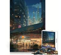 The Japanese Store Jigsaw Puzzle 1000 Piece for Adults Strong Logic Toy Anxiety Relief Clear Edge Festival Gift (50x75cm)