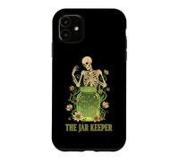 The Jar Keeper Skeleton Cosmic Pickle Jar Tarot Case for iPhone 11