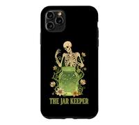 The Jar Keeper Skeleton Cosmic Pickle Jar Tarot Case for iPhone 11 Pro Max