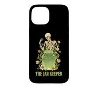 The Jar Keeper Skeleton Cosmic Pickle Jar Tarot Case for iPhone 15
