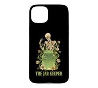 The Jar Keeper Skeleton Cosmic Pickle Jar Tarot Case for iPhone 15 Plus