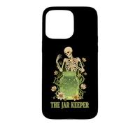 The Jar Keeper Skeleton Cosmic Pickle Jar Tarot Case for iPhone 15 Pro Max