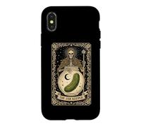 The Jar Keeper Tarot Card Skeleton Pickle Jar Case for iPhone X/XS