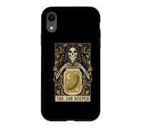 The Jar Keeper Tarot Skeleton Mason Pickle Jar Case for iPhone XR