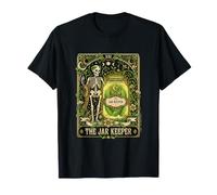 The Jar Keeper Tarot XIII Skeleton Pickle Jar T-Shirt
