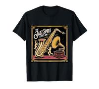 The Jazz Spirit Lives On Vintage Music T-Shirt