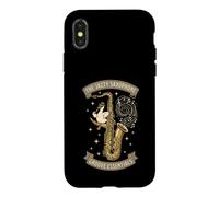 The Jazzy Saxophone Groove Essentials Cool Duck Jazz Case for iPhone X/XS