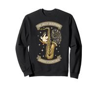The Jazzy Saxophone Groove Essentials Cool Duck Jazz Sweatshirt