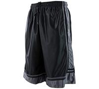 The JDP Co. Men's Athletic Gym Training Basketball Shorts, 606-black/Charcoal, 3X-Large