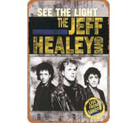 The Jeff Healey Band - See The Light - Live From London Movie Poster Home Wall Art Decoration Retro Metal Tin Sign 8x12 inch