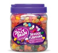 The Jelly Bean Factory 36 Gourmet Flavours Jar Jelly Beans 1400g