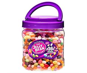The Jelly Bean Factory 36 Huge Flavours 1.4kg Jar