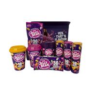 The Jelly Bean Factory Selection Box with Pop-A-Bean Tub - 933g x 1 | 36 Gourmet Mix | 18 Fruit Flavours Mix | Gluten and Gelatine Free | Gifting Candy