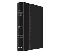 The Jeremiah Study Bible, NIV (Large Print, Black W/ Burnished Edges) Leatherluxe W/Thumb Index: What It Says. What It Means. What It Means for You.