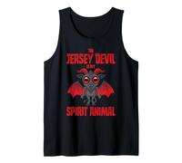 The Jersey Devil is My Spirit Animal - Adorably Devilish Tank Top
