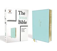 The Jesus Bible, NIV Edition, Leathersoft, Blue, Comfort Print: New International Version, Robin's Egg, Leathersoft, Comfort Print