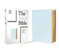 The Jesus Bible, NIV Edition, Leathersoft over Board, Blue, Comfort Print