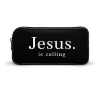 The Jesus is Calling Pencil Case with Zipper Pen Pouch