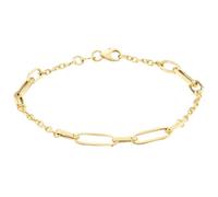 The Jewel Hut 9ct Yellow Gold Paperlink Chain Bracelet 1.20.0492