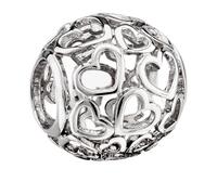 The Jewel Hut Rosa Lea Openwork Hearts Charm AM-2THB012304