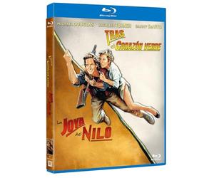 The Jewel of the Nile + Romancing the Stone Blu Ray