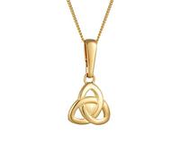 The Jewellery Stockroom 9ct gold dainty Celtic knot pendant