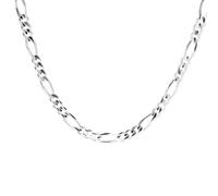 The Jewellery Stockroom Gent's Sterling Silver Approx 1 Oz Figaro Necklace