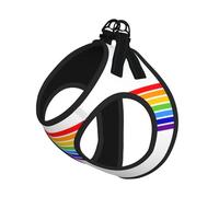 The Jewish Flag Dog Harness - Breathable, Reflective, And Adjustable Pet Vest, Suitable For Small Cats And Dogs