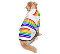 The Jewish Flag Dog Hoodie â€“ Soft & Breathable Polyester Pet Clothes for Medium, and Large Dogs