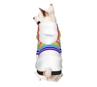 The Jewish Flag Dog Hoodie â€“ Soft & Breathable Polyester Pet Clothes for Small, Medium, and Large Dogs