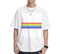 The Jewish Flag Mens T-Shirts & Womens T-Shirts, White and Black Graphic Tees for Men and Women, Soft and Breathable