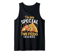 The Joey Special Two Pizzas Friends Tank Top