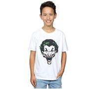 The Joker Big Face T-Shirt DC Comics White 9 Years