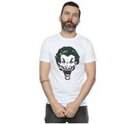The Joker Big Face T-Shirt DC Comics White M