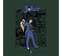 The Joker Comic Composition T-Shirt - Green - S - Green