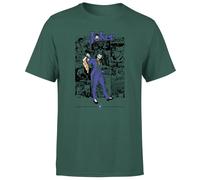 The Joker Comic Composition T-Shirt - Green | Size: Medium The Joker Green M