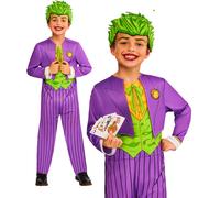 Rubies Official WB Joker Costume, Kids Fancy Dress, Size Age 9-10 Years