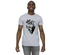 The Joker Sketch T-Shirt Batman Grey M
