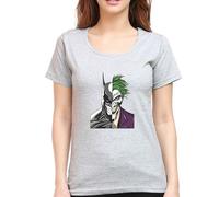 The Joker T-Shirt Batman Grey S