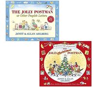 The Jolly Postman & The Jolly Christmas Postman By Allan Ahlberg and Janet Ahlberg 2 Books Collection Set