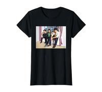 The Jonas Brothers Camp Rock Promo Photo T-Shirt, Women, Black, Small