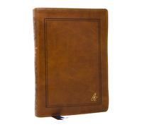 The Jonathan Edwards Study Bible: Experience Abiding Joy in Christ (NKJV, Brown Leathersoft, Red Letter, Comfort Print)
